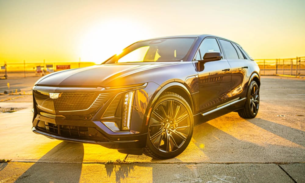 Cadillac Lyriq, electric, for rent in the San Francisco Bay Area