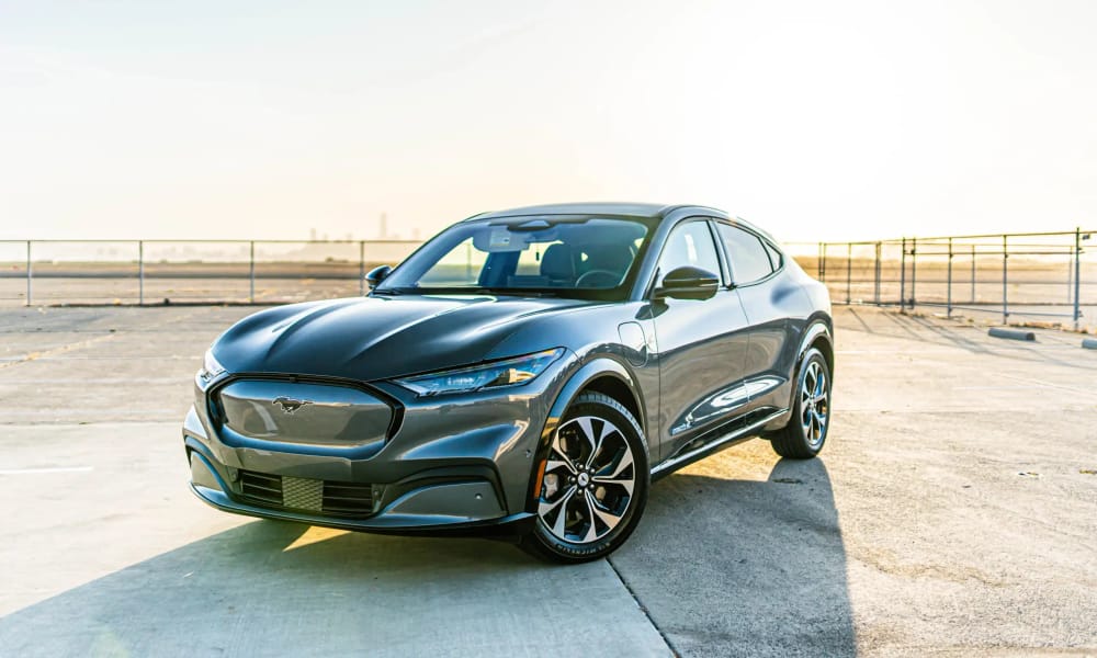 Ford Mustang Mach-E, electric, for rent in the San Francisco Bay Area