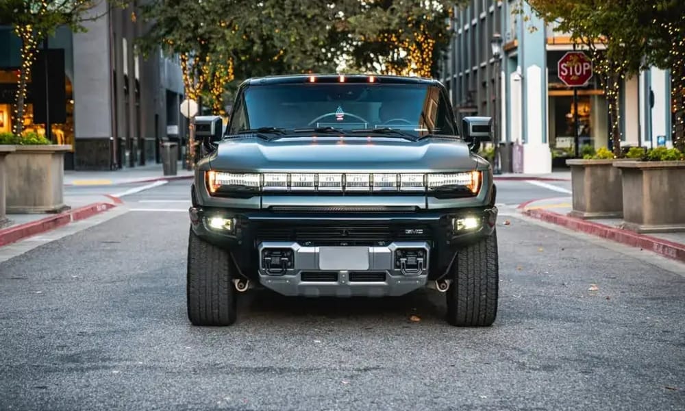 GMC Hummer EV 3X, electric, for rent in the San Francisco Bay Area