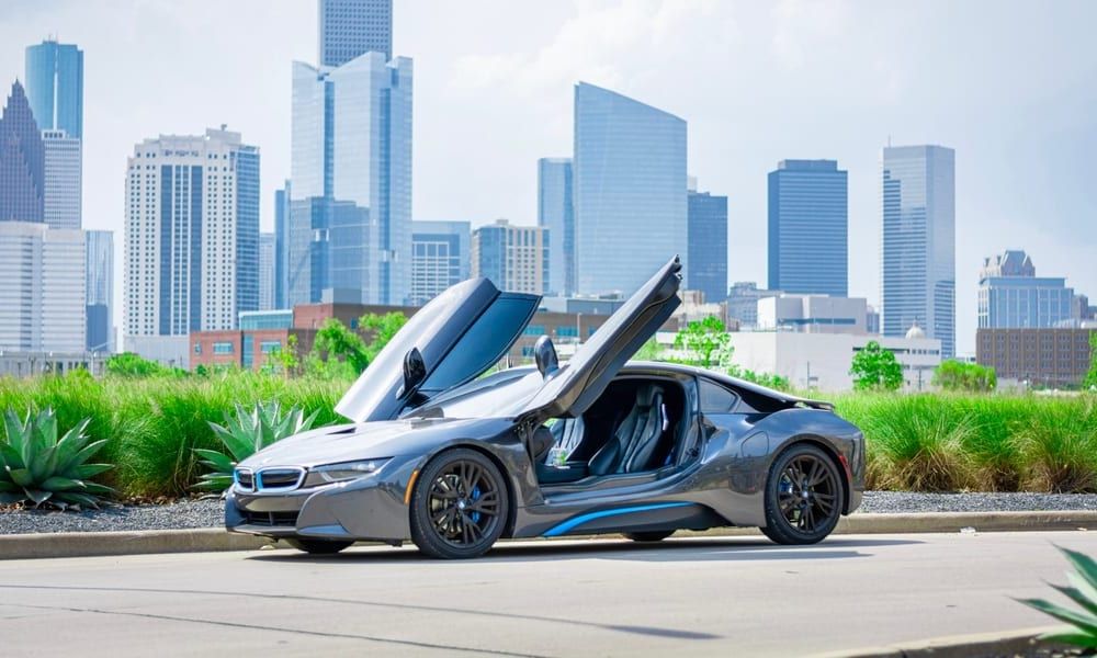 BMW i8, available to rent in Houston