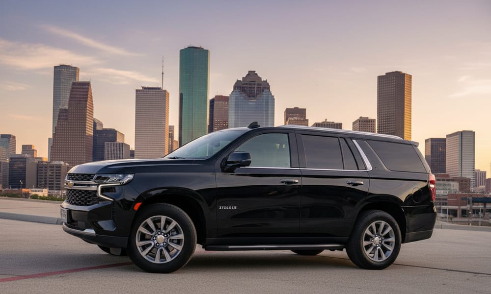 Chevrolet Tahoe, available to rent in Houston