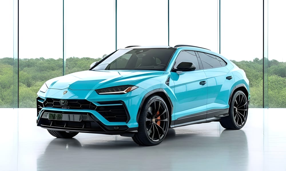 Lamborghini Urus, turquoise