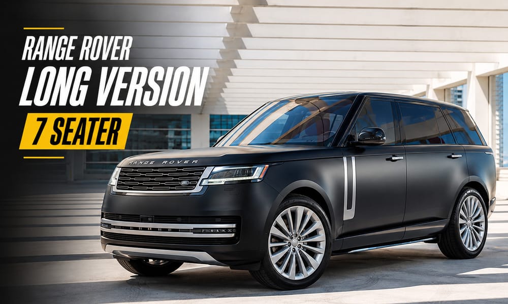Land Rover Range Rover, black, brown interior, for rent in Miami