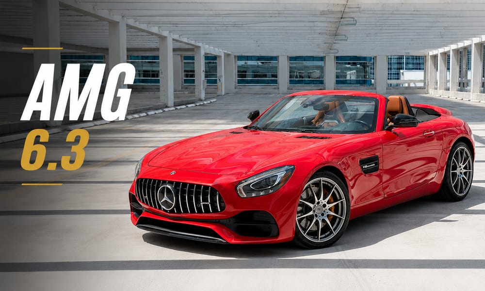 Mercedes-Benz AMG GT, red, for rent in Miami