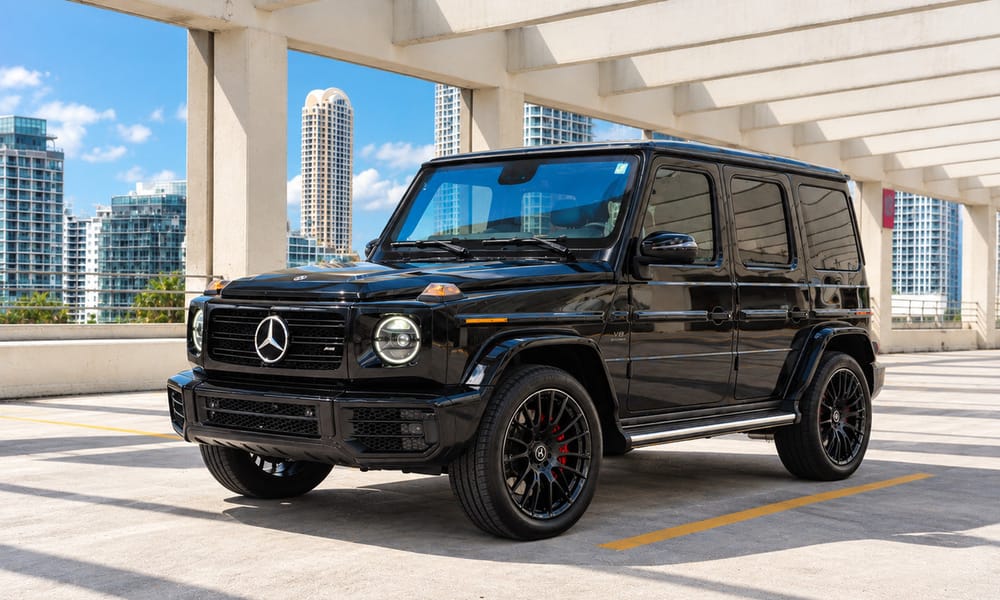 Mercedes-Benz G550, black, for rent in Miami