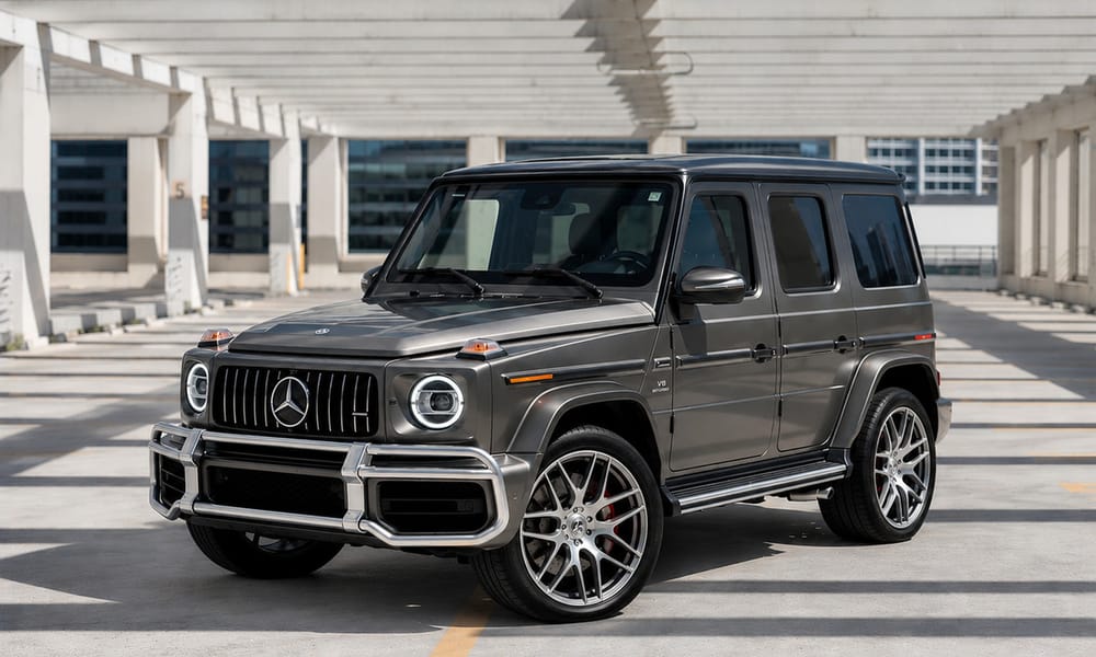 Mercedes-Benz G63, gray, for rent in Miami