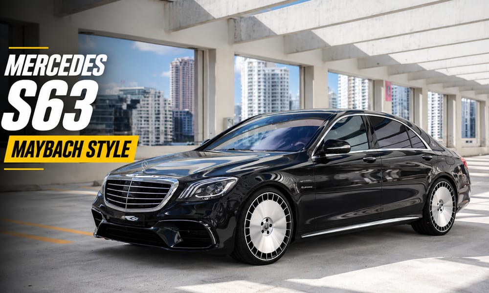 Mercedes-Benz S63, gray, for rent in Miami